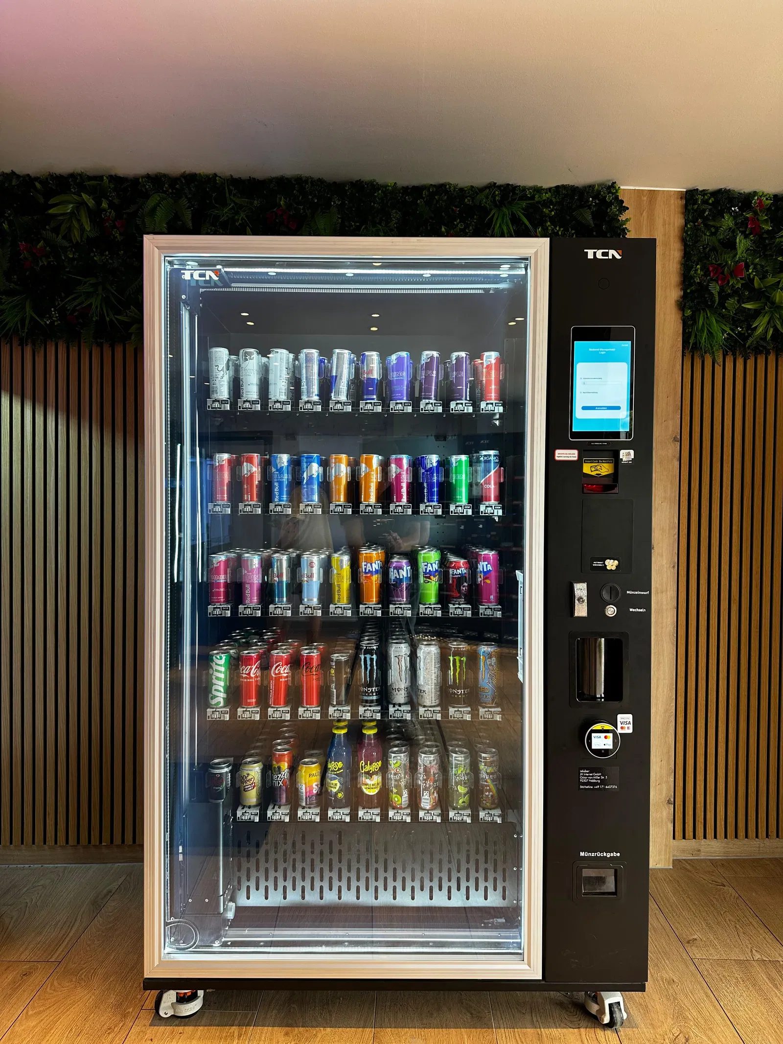 Getränkeautomat für Glasflaschen