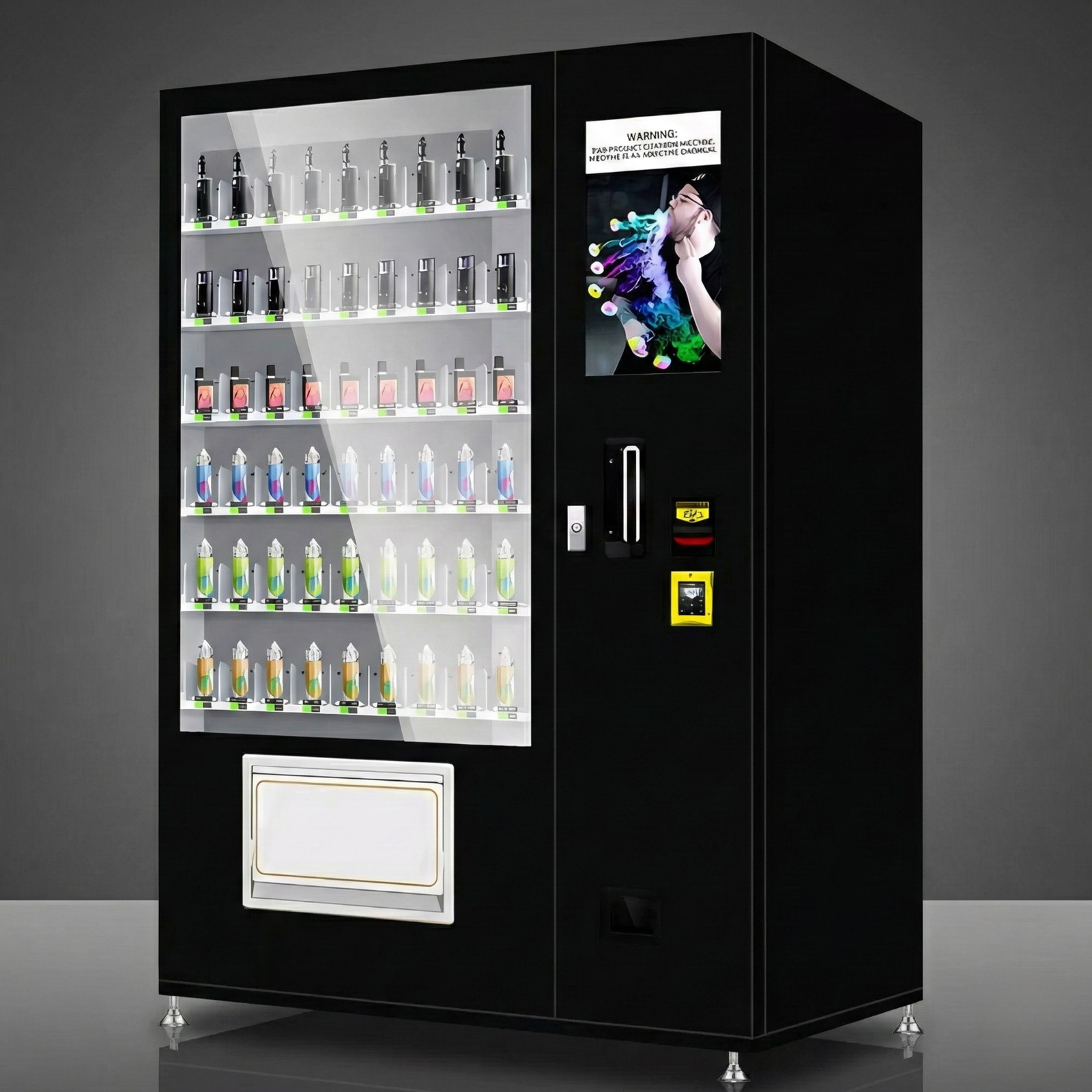 Vape-Verkaufsautomat mit Lift
