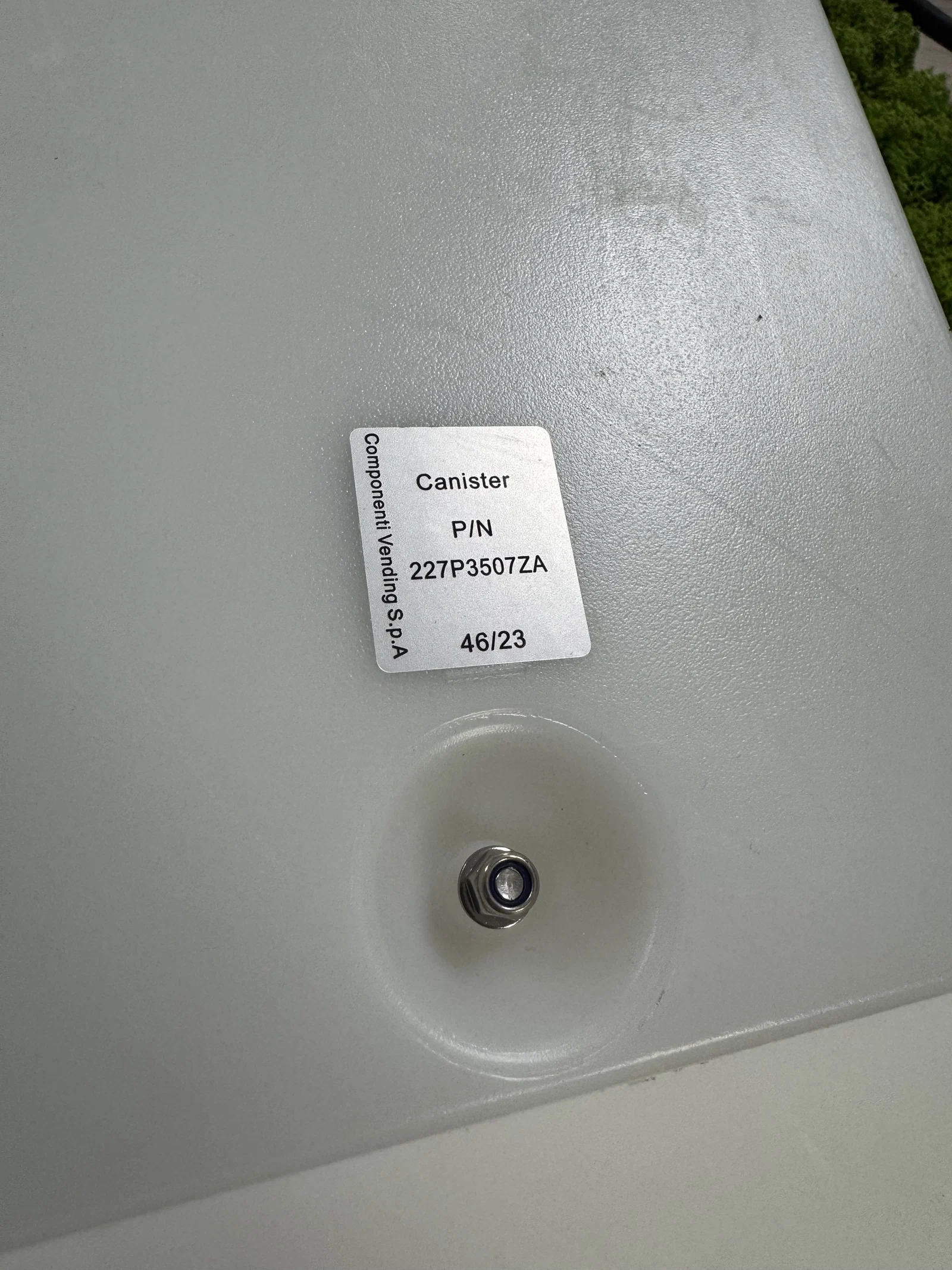 Kaffeepulver Behälter