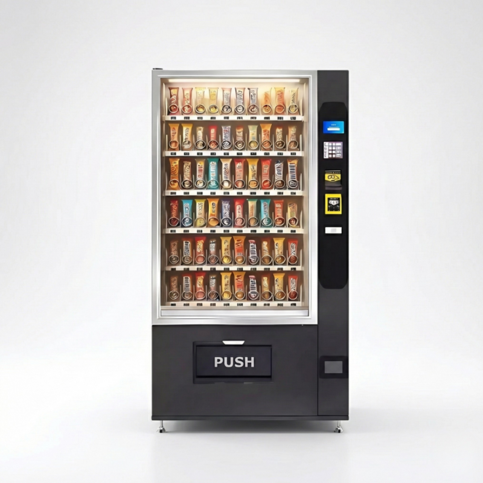 Snackautomat mit kleinem Display
