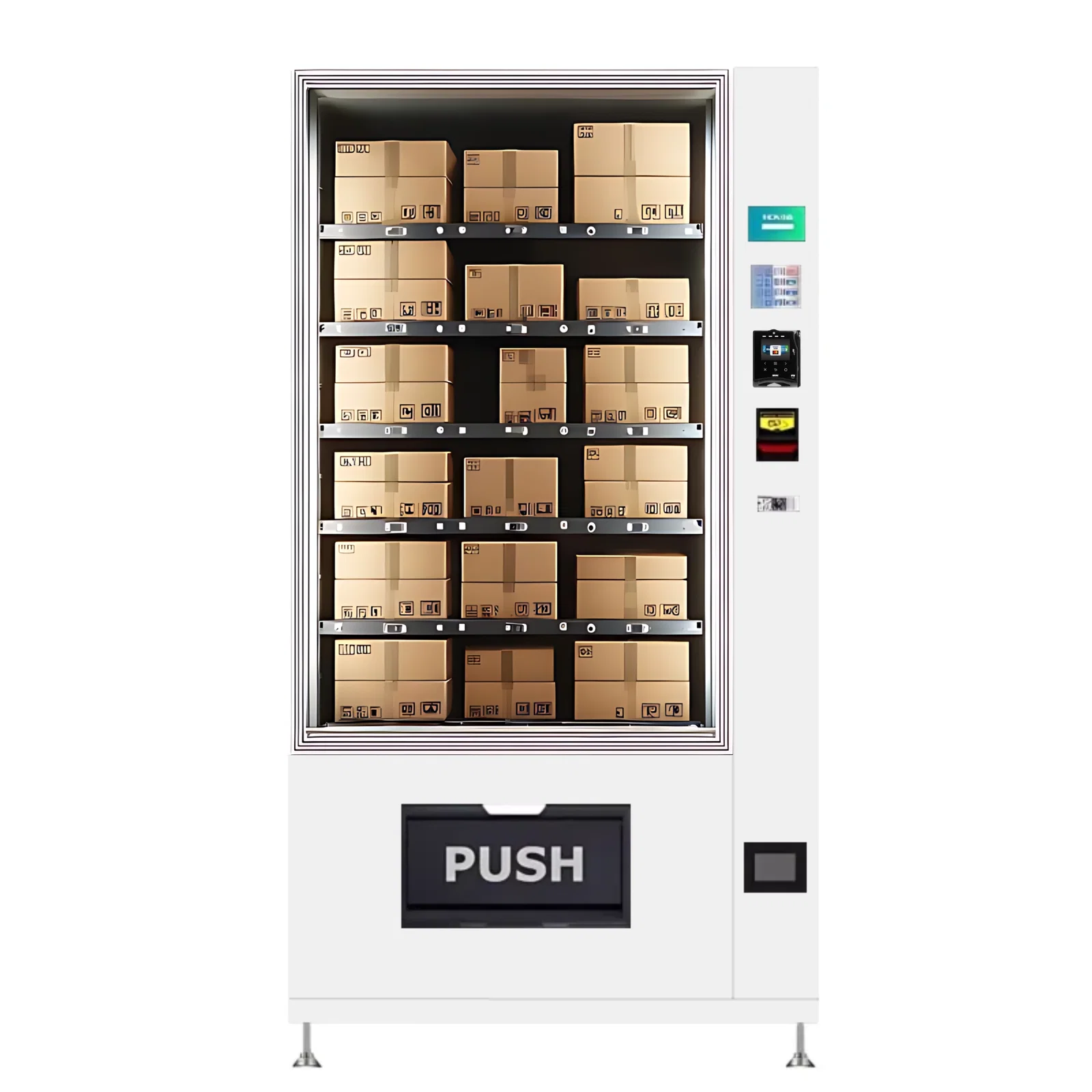 Secret Pack Automat mit Lift