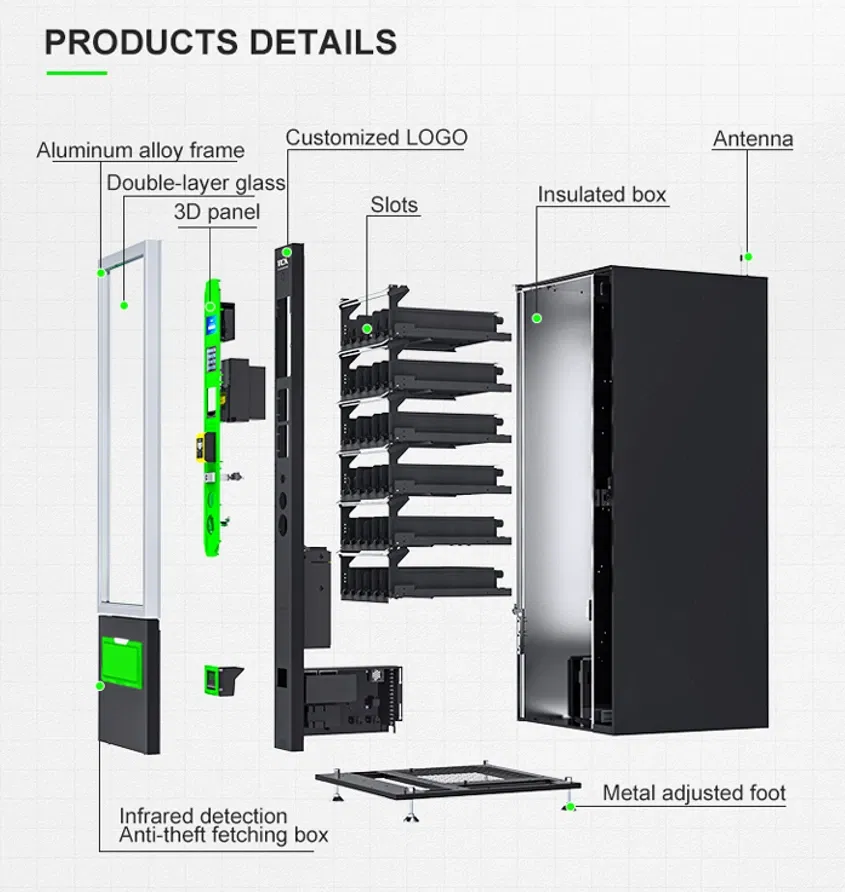 Produktdetails Große Snack-/Getränkekombi von TCN Vending und Vendy1