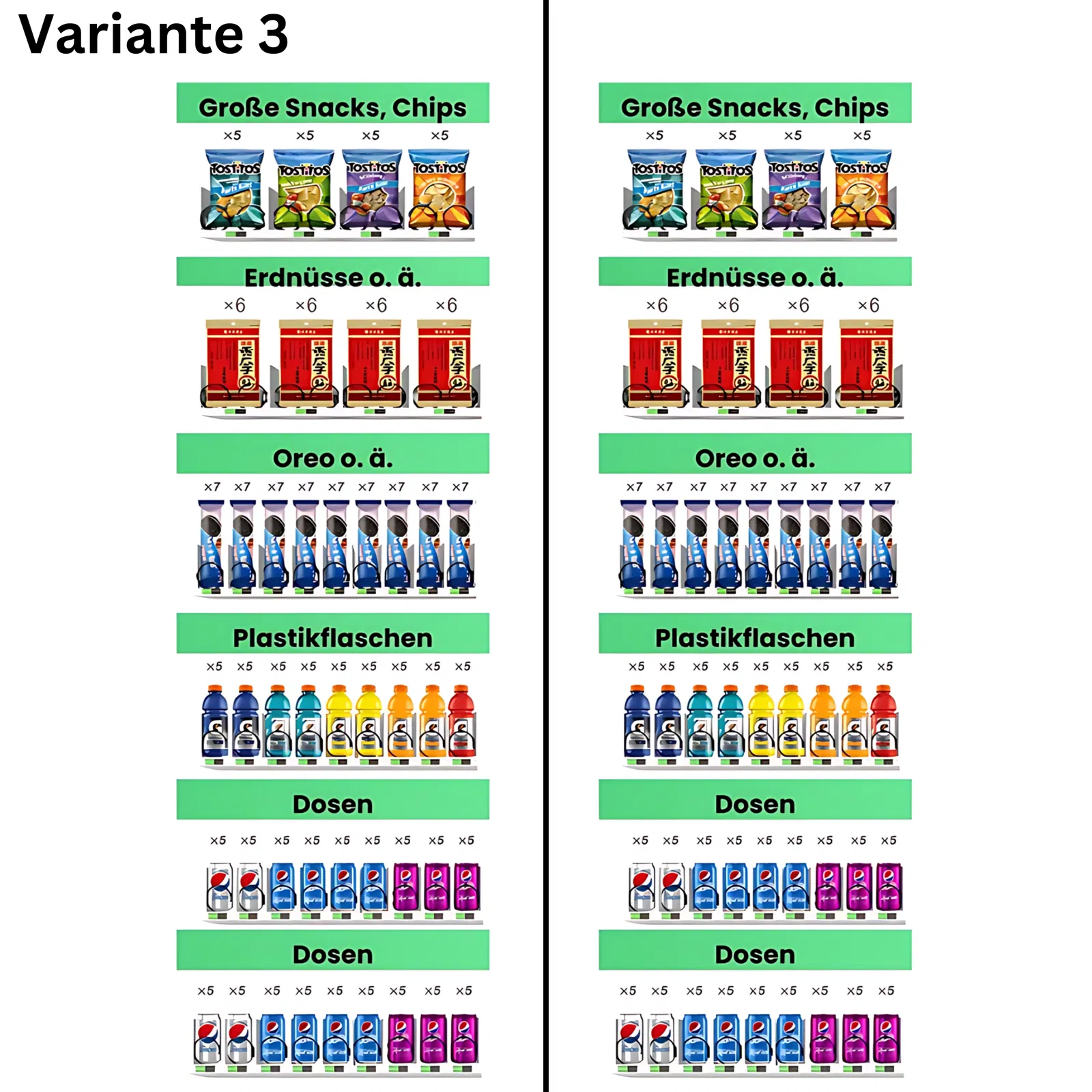 Variante 3 Snack- /Getränke Groß
