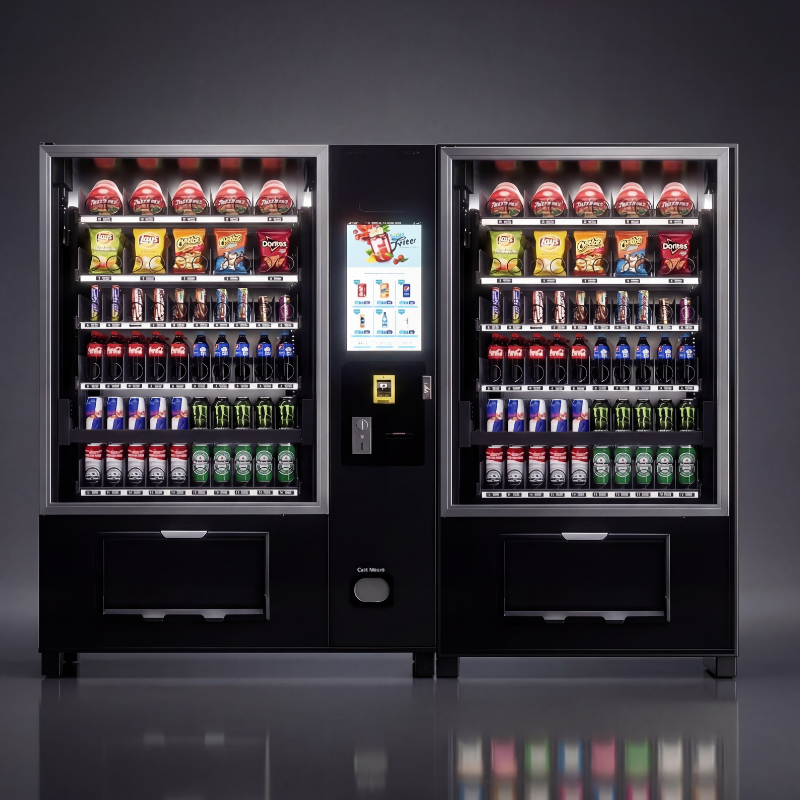 2in1 mit Lift und großem Display (Hotelautomat)