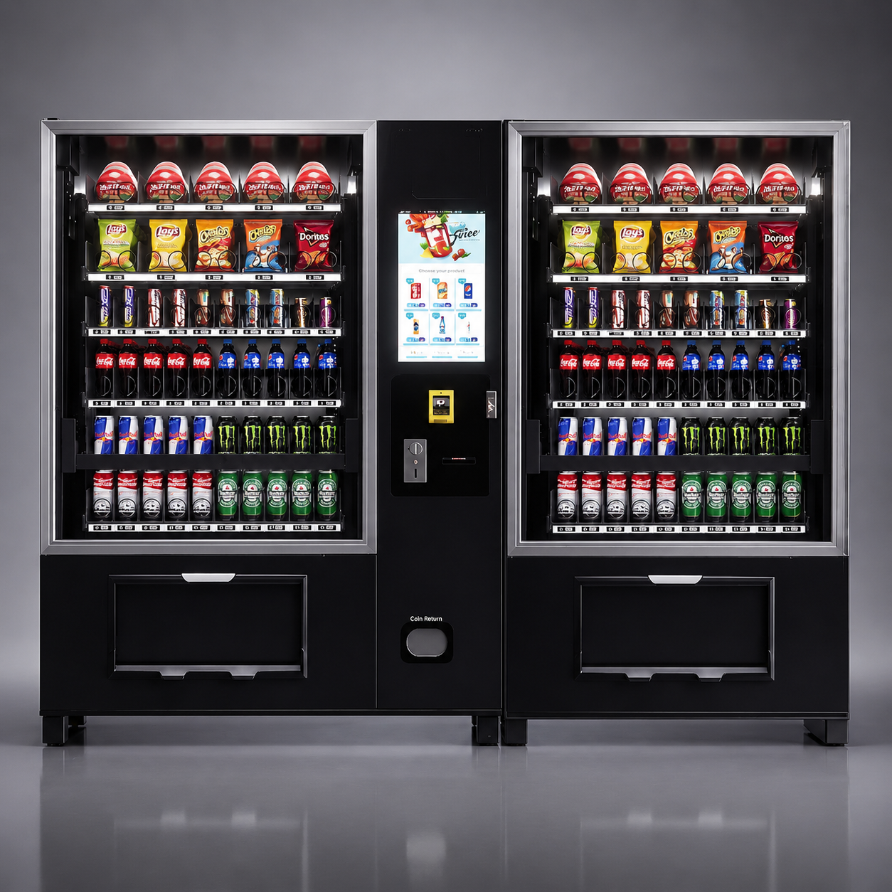 2in1 mit Lift und großem Display (Hotelautomat)