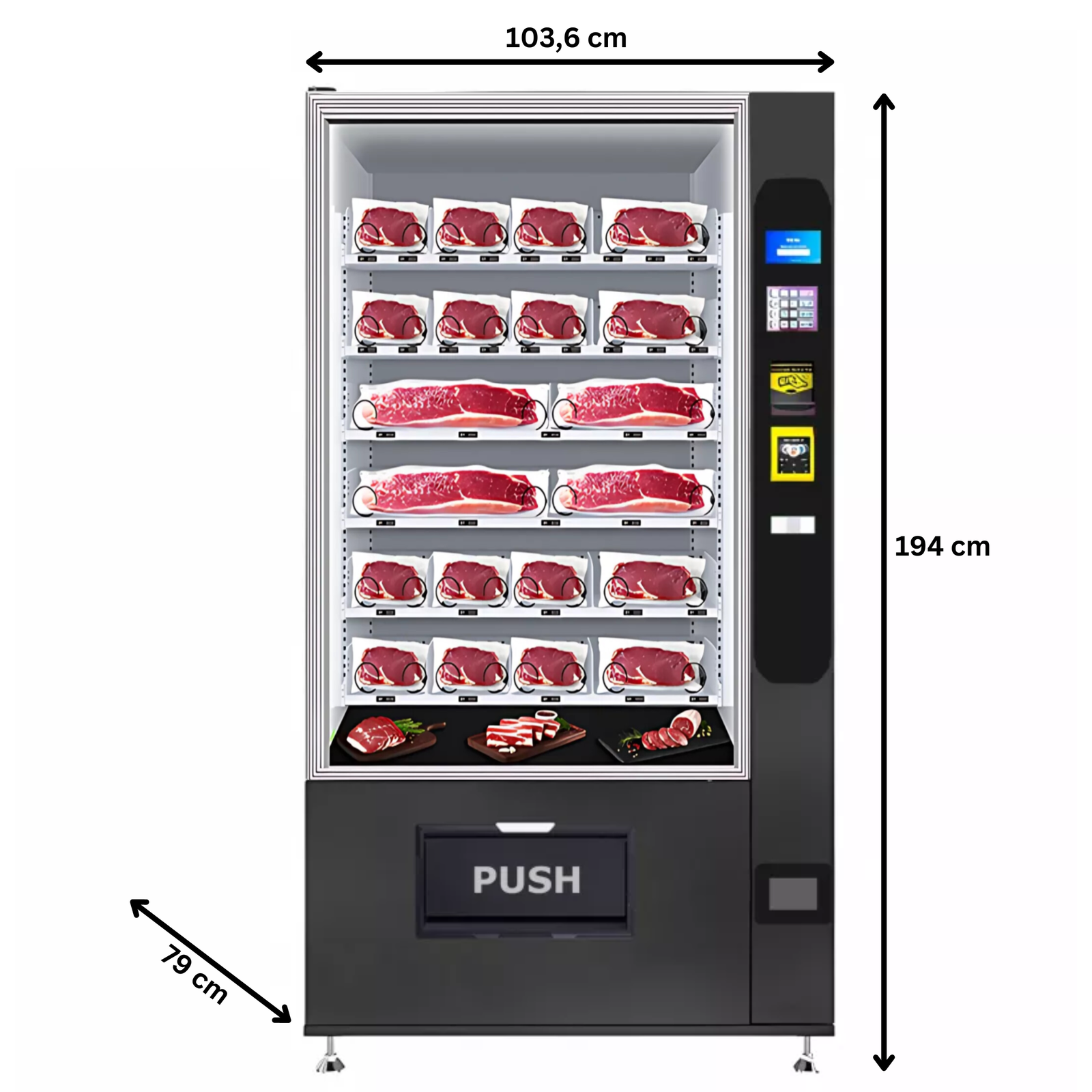 Fleisch- und Wurstautomat von TCN Vending und Vendy1