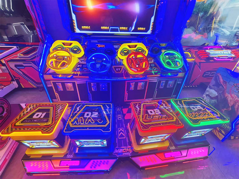 Mecha Racing 4-Player Kinder-Rennsimulator
