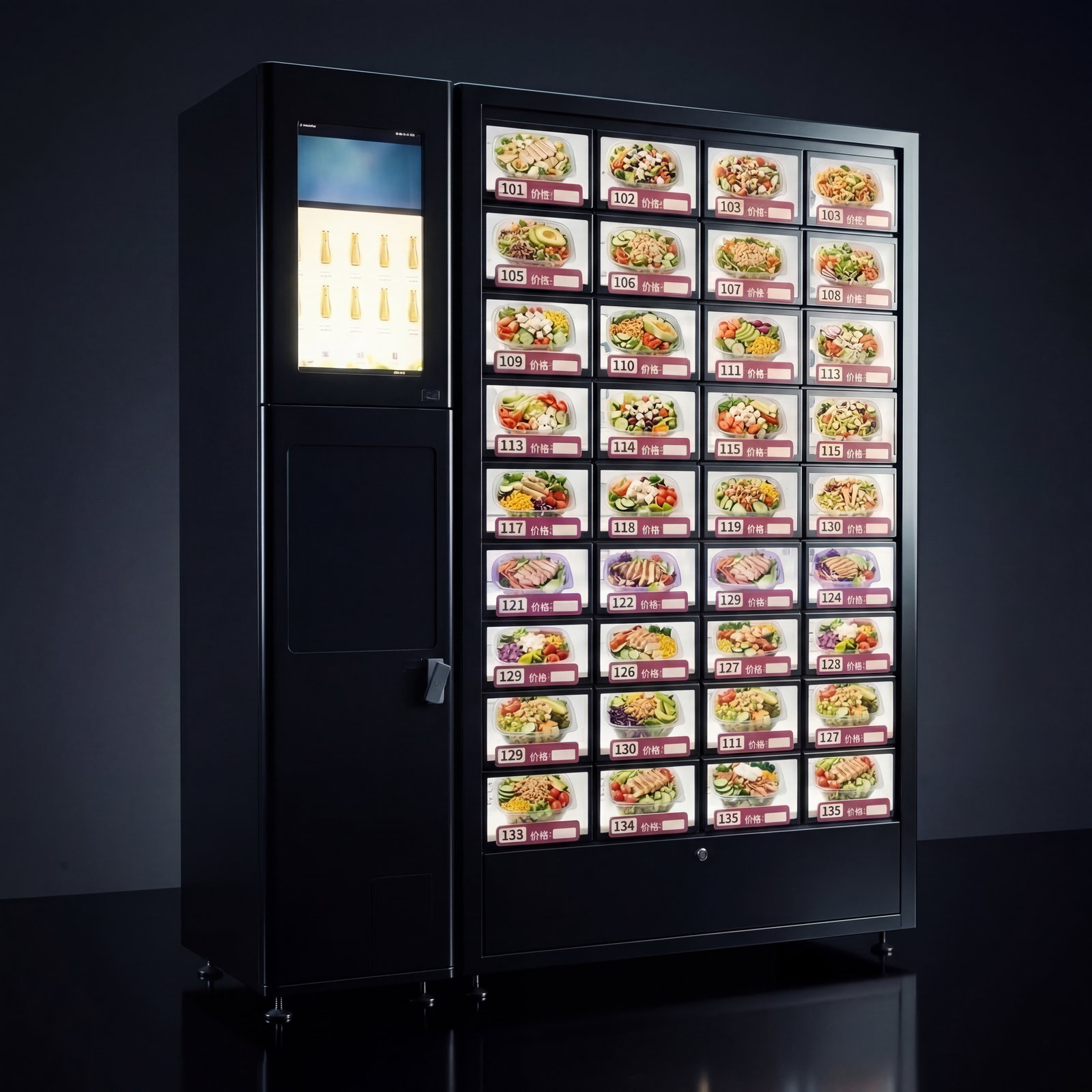 Wärmende Schließfachstation