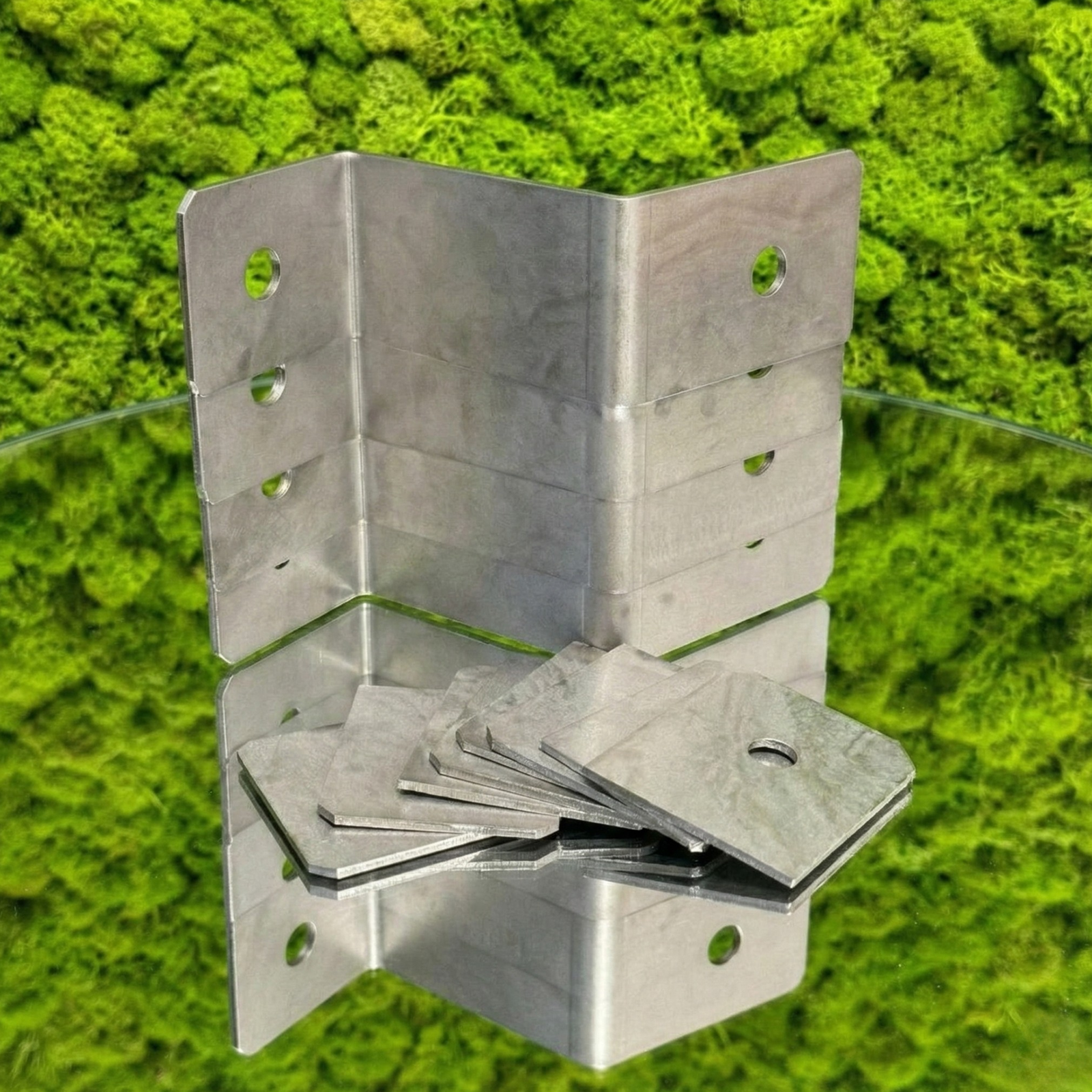 Bodenbefestigung inkl. Unterlegplatten