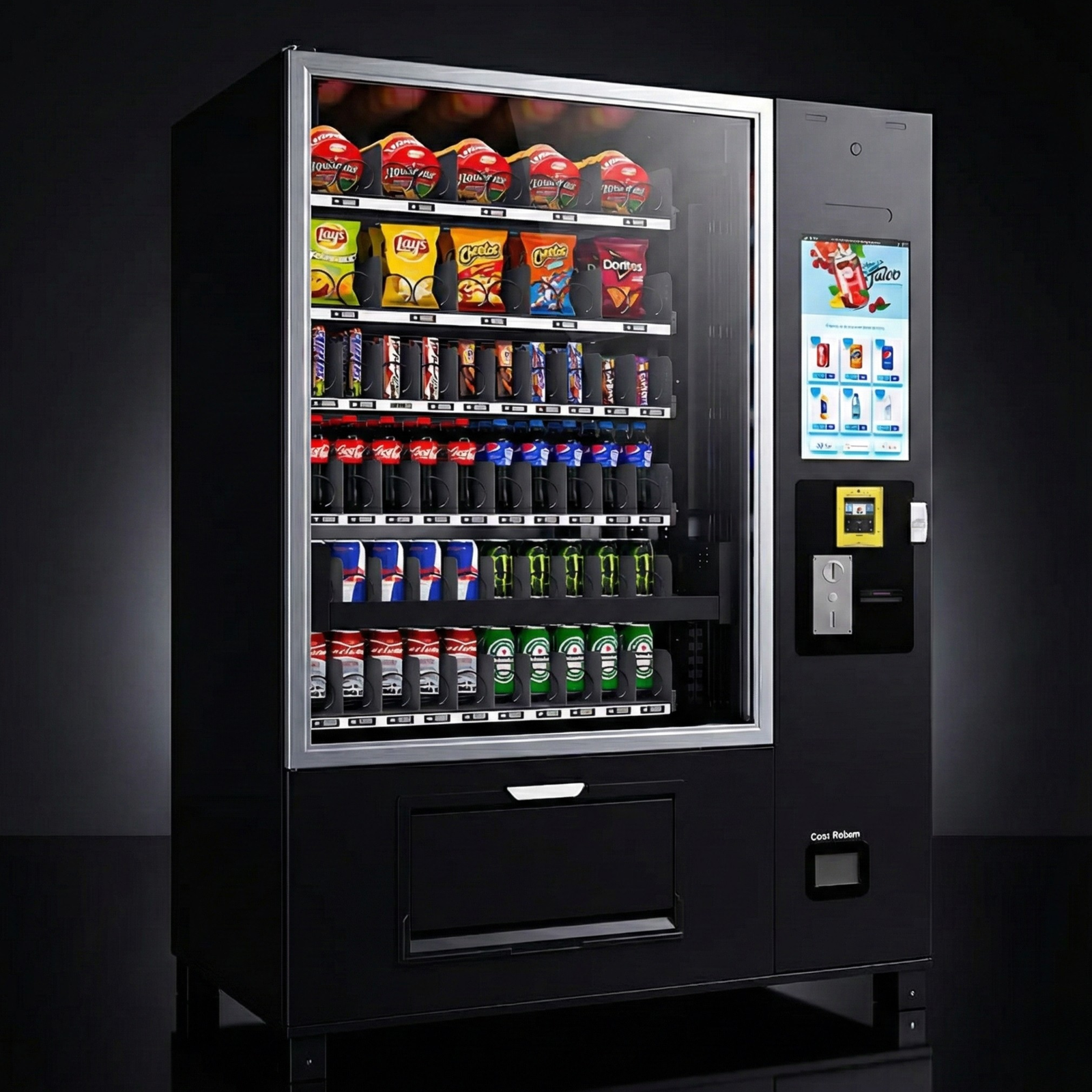 Große Snack-/ Getränkekombi mit Lift und großem Display