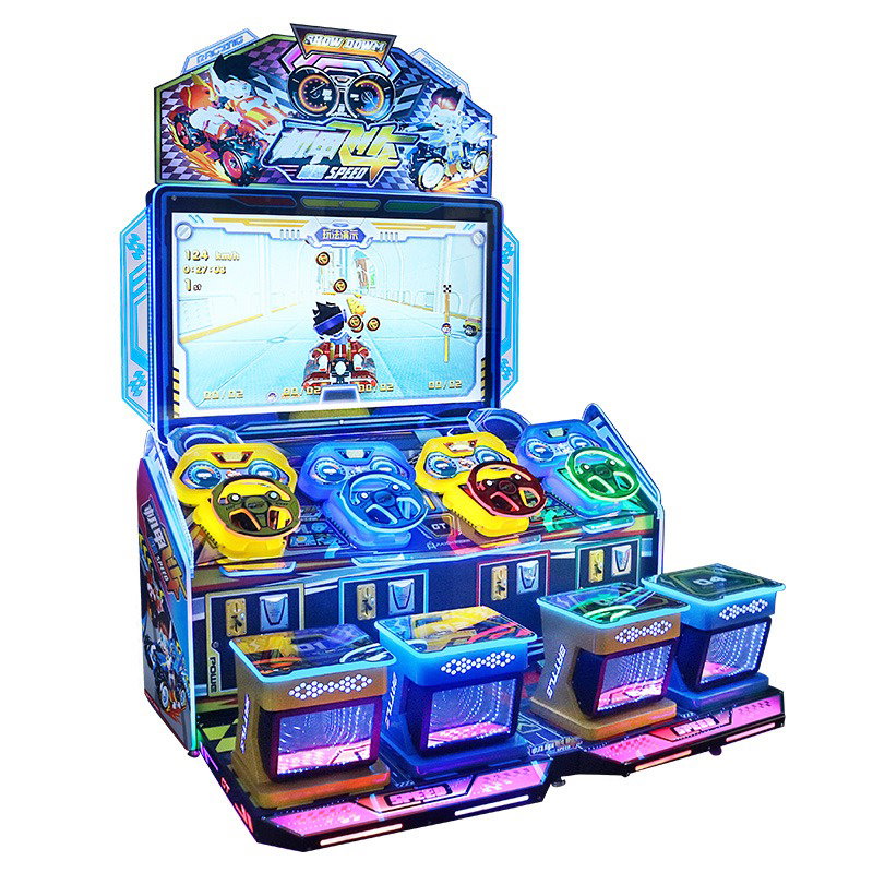 Mecha Racing 4-Player Kinder-Rennsimulator