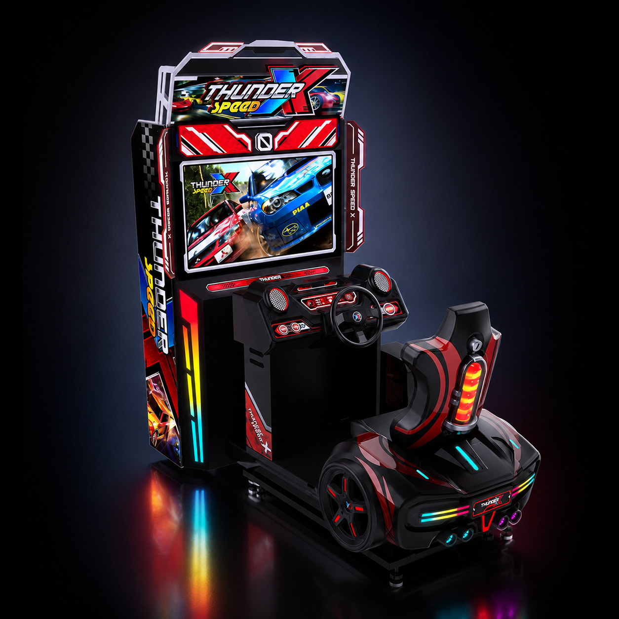 Rennsimulation Thunder Speed Solo Spieler
